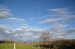 20m "T" Vertical for 160m with 3600m of radials