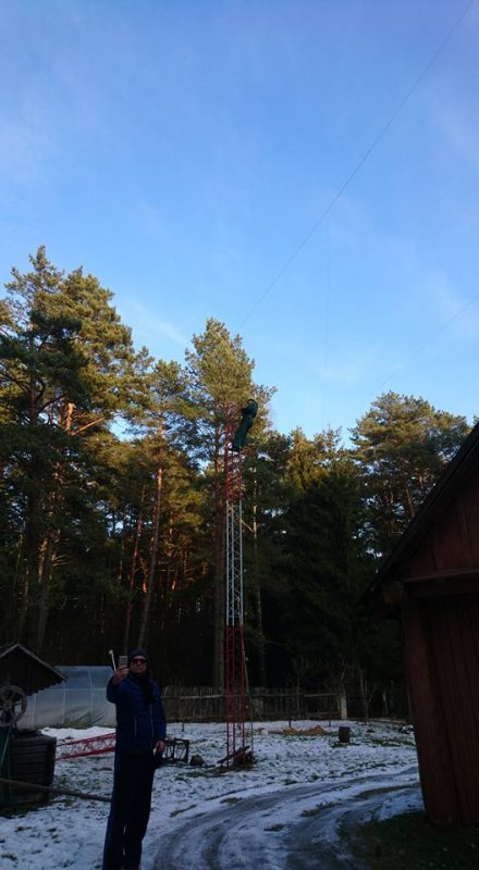 Pirmi 9m ir matosi 80m vertikalas