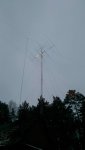Naujasis stiebas ir 80m dipolis