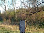 TE-35 žymeklis šalia kelio  Šiauliai-Klaipėda