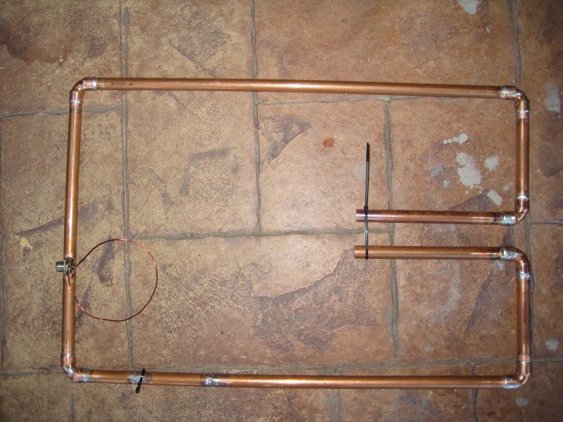 Building trompbone capacitor (a smaller diameter pype inside another pype)