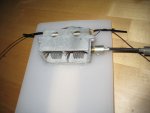 A wire loop antenna with capacitor on the top