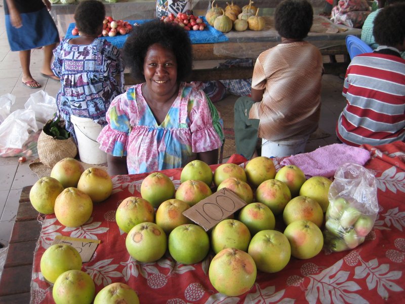 Fresh fruit market