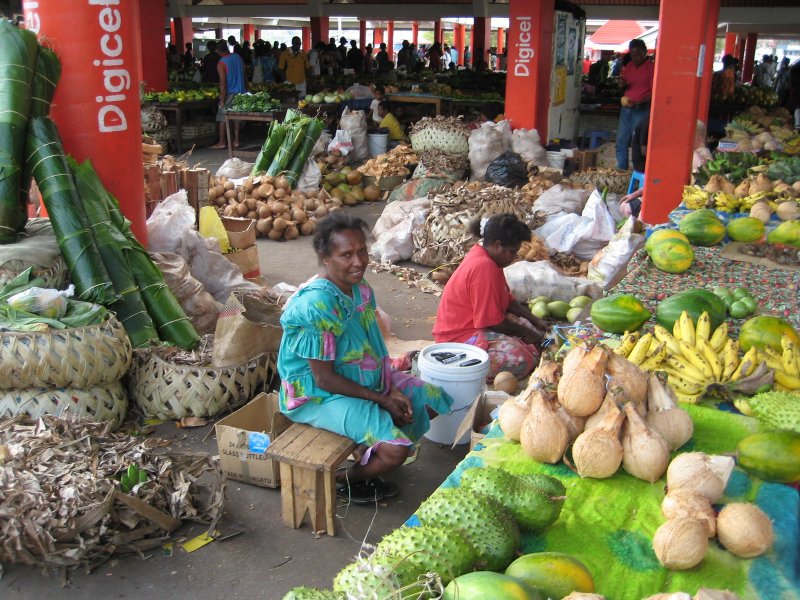 Fresh fruit market