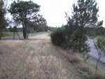 Have you ever tried to operate from a traffic island? Left (beyond the picture frame) - dual railway lines, left - Pacific