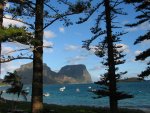 Lord Howe scenery - note the mountains blocking radio horizon