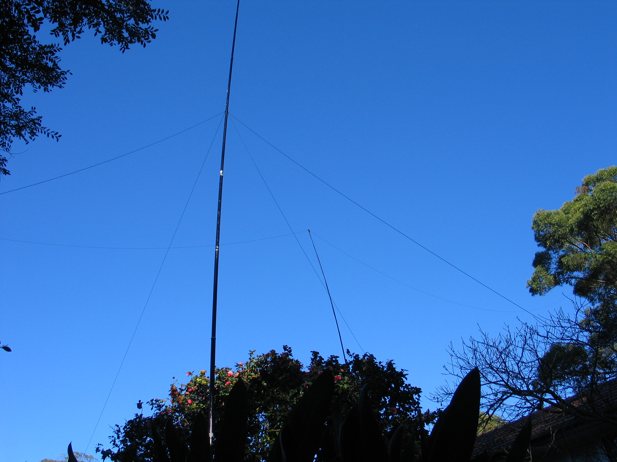 80m vertical and a dipole