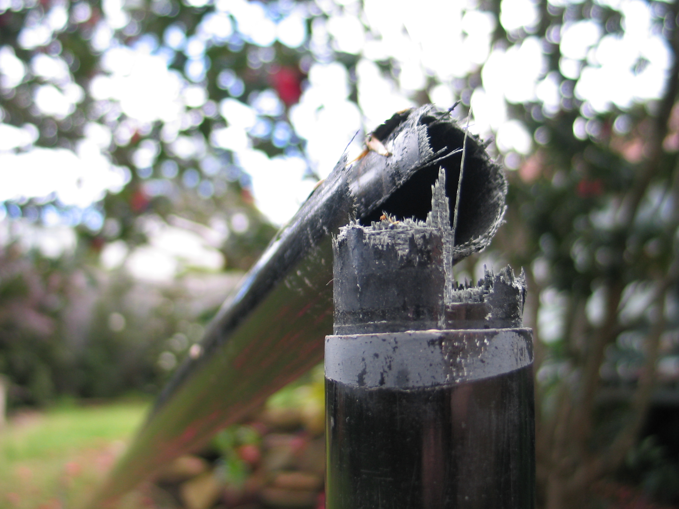 Nothing lasts for ever - even the Spidermast 18 m mast
