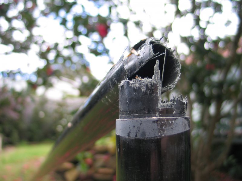 Nothing lasts for ever - even the Spidermast 18 m mast