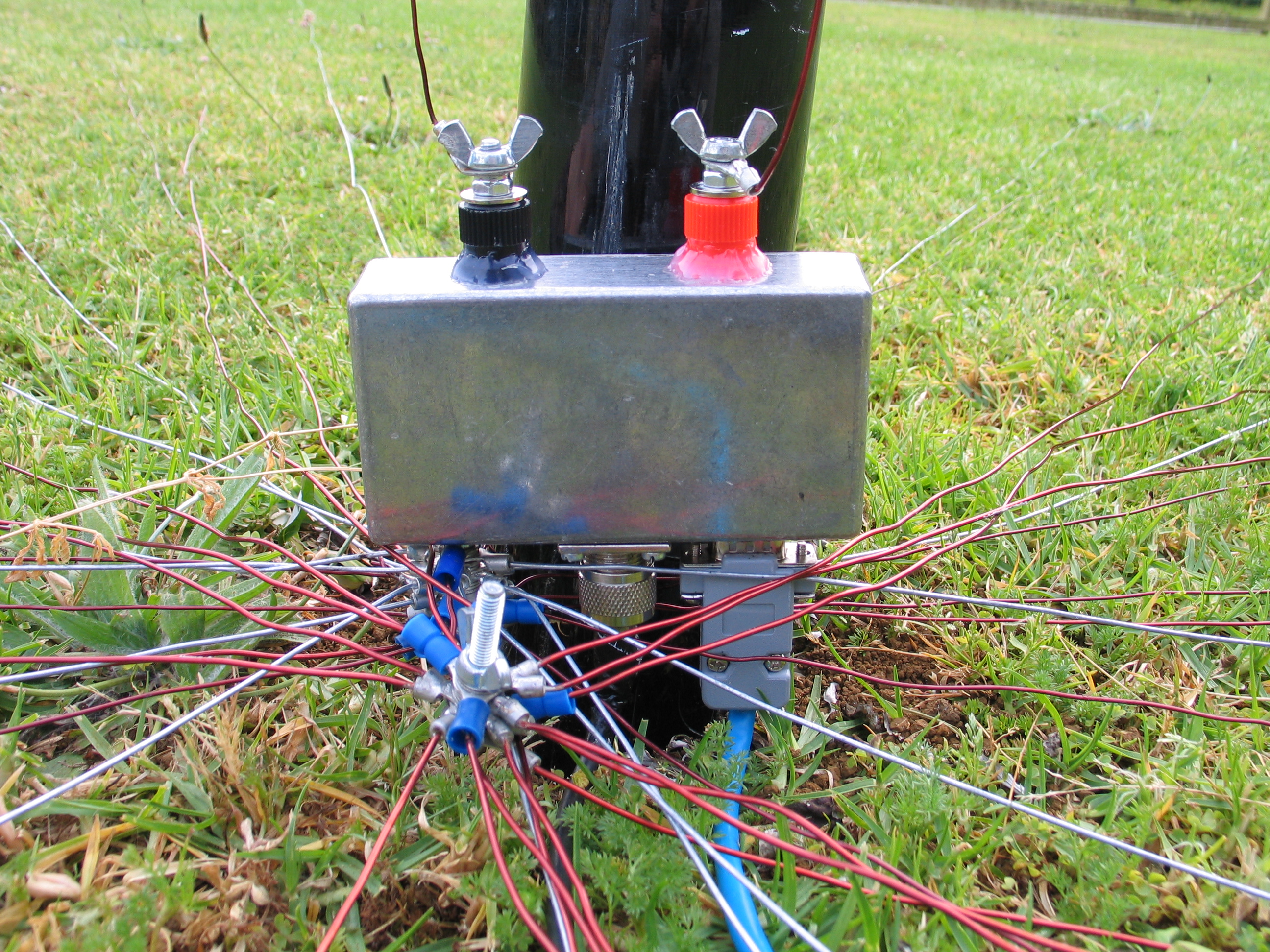 Two verticals sharing the same ground system