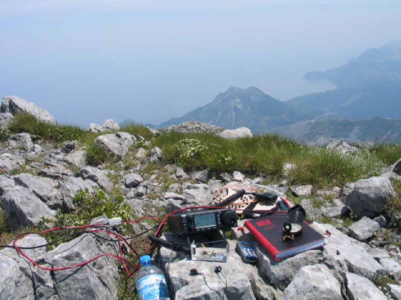 QRP setupas