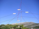 Vienas stiebas - daug antenu