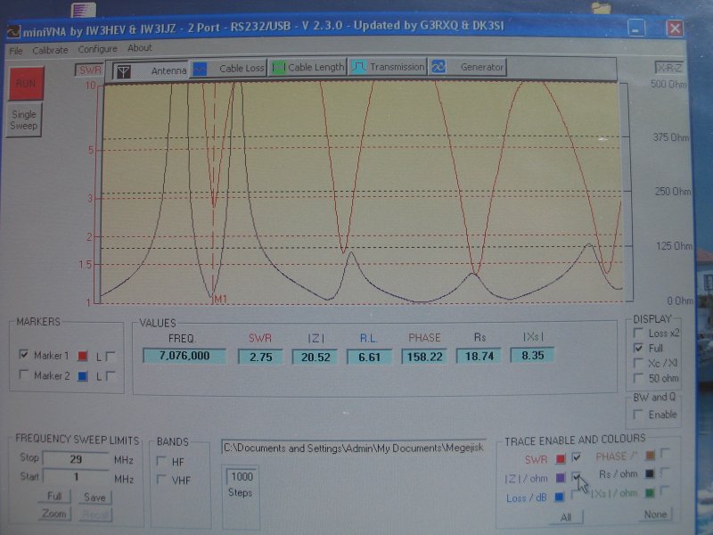 41m perimeter delta is nicely resonant on the higher bands as well - a scenario when fed trough a 1:4 transformer