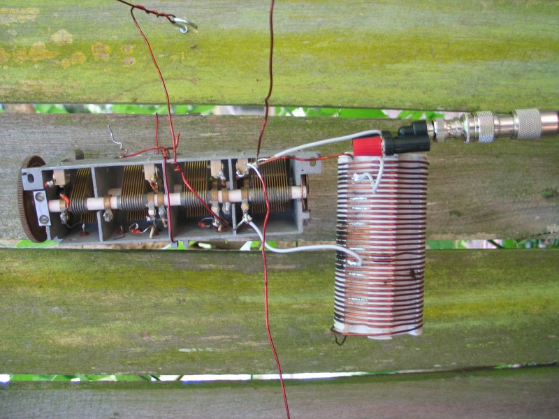 A better solution when using 100W and more - a coil wound on any plastic material that you have in your junk box