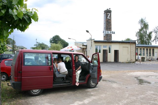 Augustow'o prieplaukoje