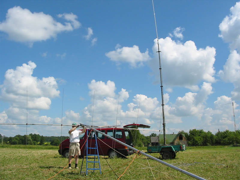 LY3UV irgi pridėjo ranką prie 6m antenos