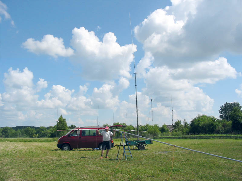 LY3FU ir 6m antena - nu kiek dar teks laikyti?