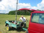 Keliamas papildomas dratas-antena. Gal ką daugiau išgirsime?