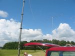 Keliamas papildomas dratas-antena. Gal ką daugiau išgirsime?